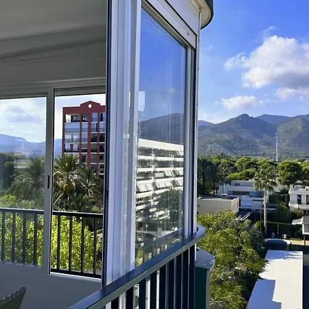 Apartamento Piso A Pie De Playa Con Piscina Y Vistas Al Mar